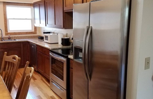 Thermopolis House | Furnished with a western decor and many antiques, yet has modern amenities.