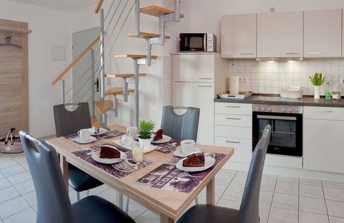 Trassenheide Apartment | * FW 6 upstairs with a large balcony - * Ferienwohnungen Wiesenblick