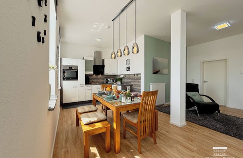 Losheim am See Apartment | Gästehaus am Bachlauf - Losheim am See nWohnung 3 – Bachaue