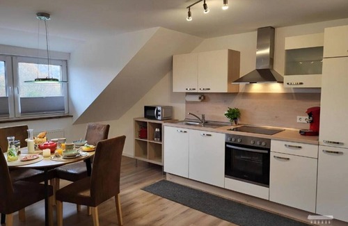 Losheim am See Apartment | Gästehaus am Bachlauf - Losheim am See beautiful FEWO 68m²/1-2 pers with view
