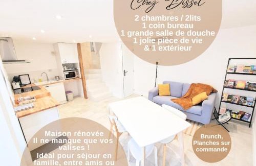 Lezoux House | Gîte Chez Bisset 2chambres 4personnes