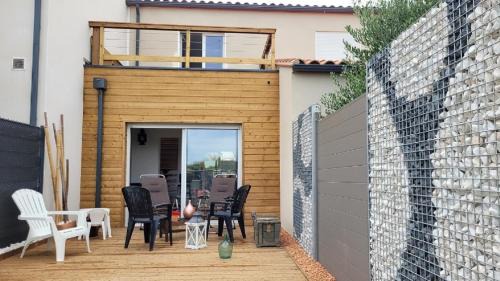 Sorede House | Gîte Du Soleil Maison lumineuse avec terrasse solarium parking privé