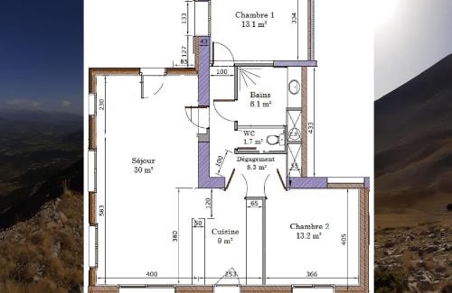 Saint-Jacques-en-Valgodemard Apartment | Gîte "Entre Champsaur et Valgodemard"