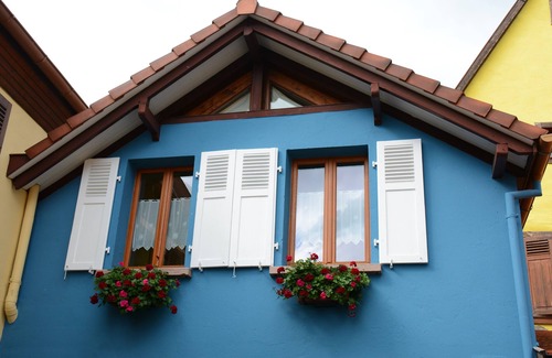 Bergheim House | Gîte La Maison Bleue in Bergheim, central Alsace.