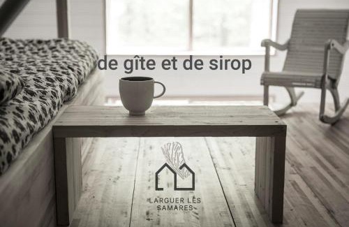Saint-Casimir Bed & Breakfast | Gîte Larguer les Samares dans une cabane à sucre