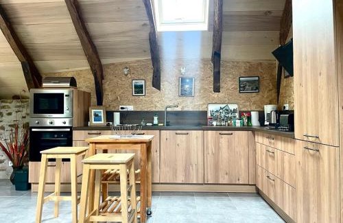 Coubisou House | Gîte Le Couderc de Coubisou, grange rénovée