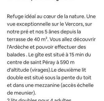 Saint-Peray House | Gîte Les Cadichons de la Grange