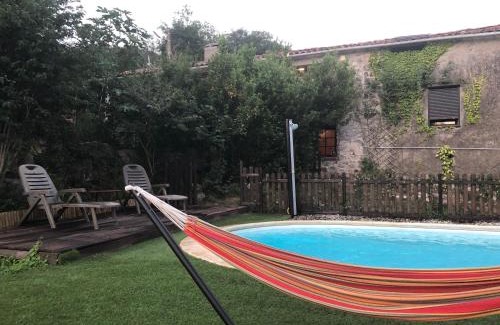 Roquefort-les-Cascades House | Gîte Tanagra : Maison avec piscine et vue exceptionnelle
