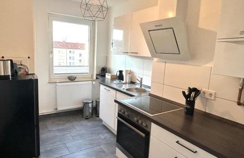 Vahrenwald Apartment | GÖH-moderne Wohnung in zentraler Lage, Balkon, self-check-in, WLAN, Netflix, DisneyPlus