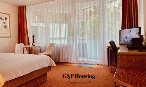 Altensteig Apartment | G&P Housing Apartments mit Küche & Balkon & HighSpeed Internet- Comfort