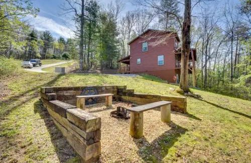 Blairsville House | Ga Mountain Cabin 3 Br3 Ba, Fire Pit & Game Rm