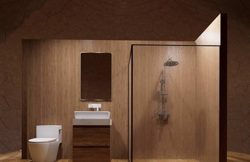 Sullivan Cabin | Gaia Nook-Mirror Dome with Private Bathroom