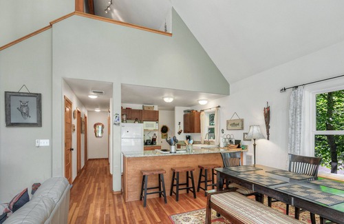 Gold Bar House | Galena's Getaway: Spacious & bright riverfront home in Cascades w/hot tub on gorgeous 3 acres