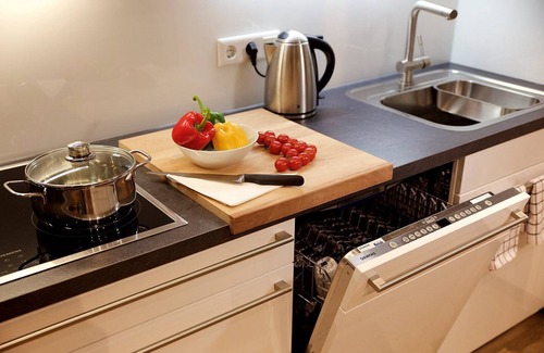 City Centre Regensburg Apartment | Gallery apartment (55sqm) with kitchen and WLAN