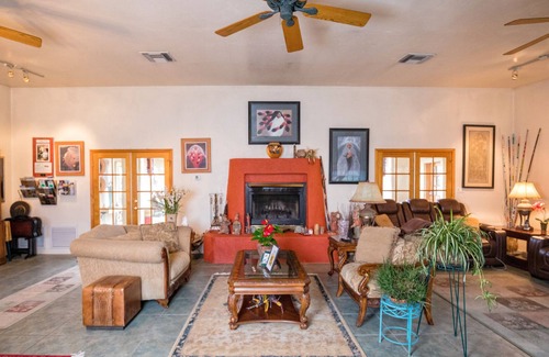 Pearce Bed & Breakfast | Gambel Quail Room in quaint, well established country inn on 14 forested acres.