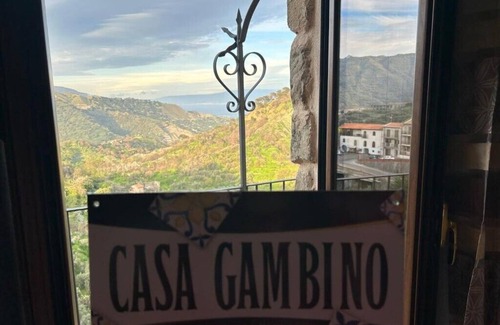 Savoca Apartment | Gambino HouseStructure 30 Mt from the Bar featured in the famous movie The Godfather