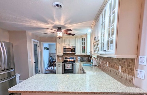 Mount Pocahontas House | Game/Entertainment Rooms, Covered Patio, FirePit