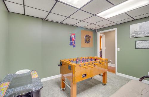 East Ellijay House | Game Room and Fire Pit Riverfront Home in Ellijay!