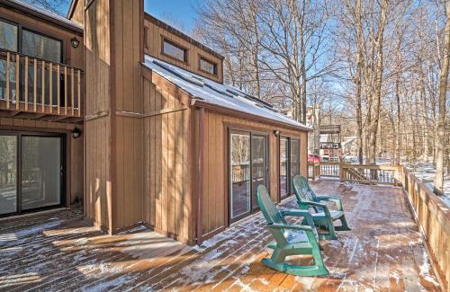 Locust Lake Village House | Game Room and Golf Cart Bear Den Pocono Lake Home