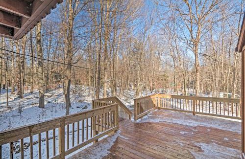 Locust Lake Village House | Game Room and Golf Cart Bear Den Pocono Lake Home