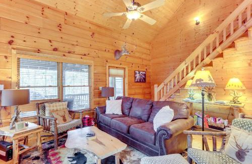 Blue Ridge House | Game Room and Hot Tub Cabin 9 Mi to Blue Ridge!
