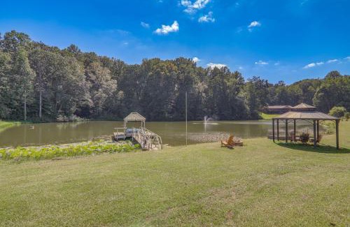 Gainesville House | Game Room and Pond Spacious Gainesville Getaway!