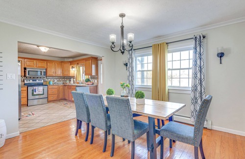 Gouldsboro House | Game Room, Deck & Fire Pit: Covington Township Gem