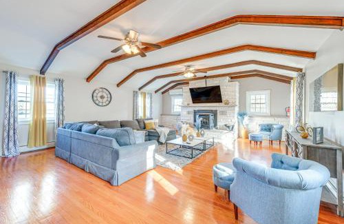 Gouldsboro House | Game Room, Deck and Fire Pit Covington Township Gem