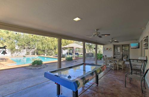 Saddleback Hills House | Game Room, Fire Pit and Putting Green Glendale Home