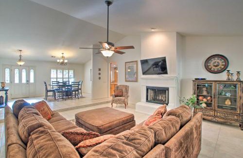Saddleback Hills House | Game Room, Fire Pit and Putting Green Glendale Home