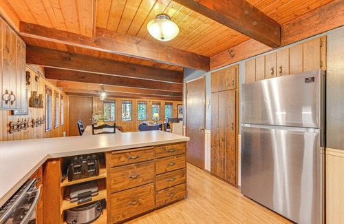 Packwood Cabin | Game Room & Fire Pit: Family Cabin in Packwood!