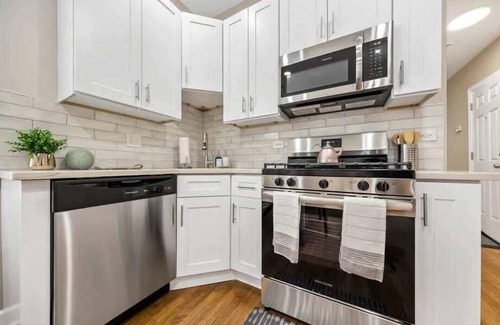 Berwyn Apartment | Game Room & Outdoor Patio | LCP Collection