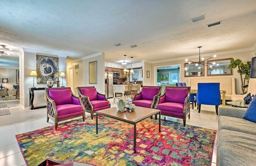 Bearss Plaza House | Game Room & Pool: Huge Lutz Family Retreat