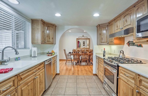 Pinetop-Lakeside House | Game Room, Yard, Deck & Fireplace: Lakeside Home