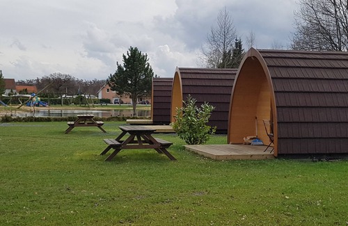 Versmold Cabin | Gamping Pod, the rustic nature lodge in Versmold on Heidekamp