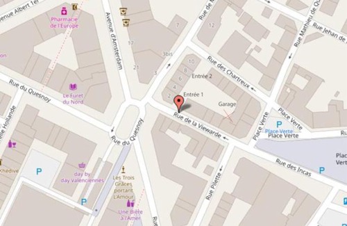 Valenciennes Apartment | Garage parking location centre