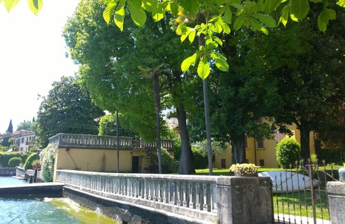 Salo Villa | Garda lake Salò Luxury apartment old romantic family Villa, terrace garden