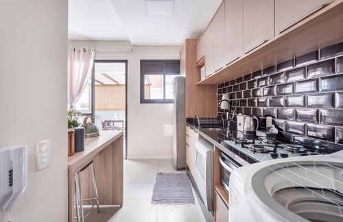 Governador Celso Ramos Apartment | Garden apartment in Praia de Palmas