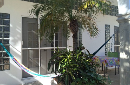 Chuburna Puerto Apartment | Garden Apartment in Casa Solana Beachfront House