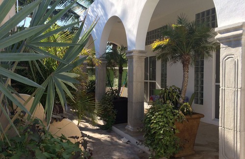 Chuburna Puerto Apartment | Garden Apartment in Casa Solana Beachfront House