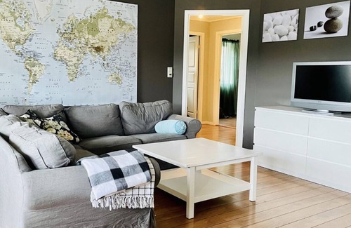 Oygarden Condo | Garden apartment by the sea, close to beach