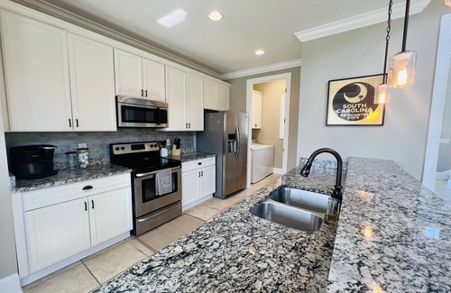 Salters Cove House | Garden City Pet friendly beach house! Golf car provided. 3 min ride to the beach