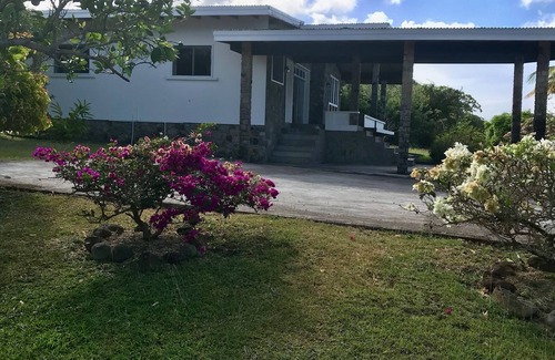 St. Patrick House | Garden Cottage with sweeping lawn view to the Caribbean Sea and islands
