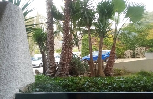 Plaine de la Brague Apartment | Garden-level apartment in attractive, secure residence with swimming pool.