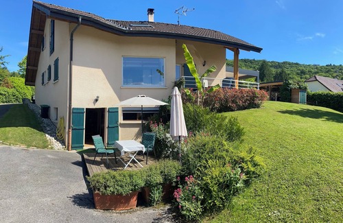 Massongy Apartment | Garden level near Yvoire and lake