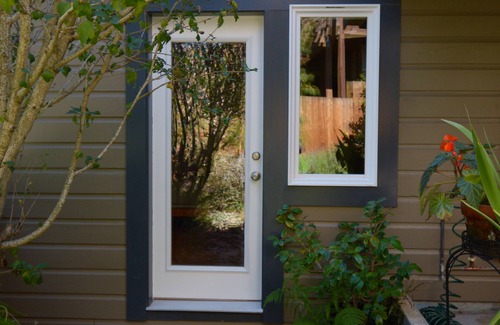 Bayview Apartment | Garden studio oasis w/kitchenette and private entrance