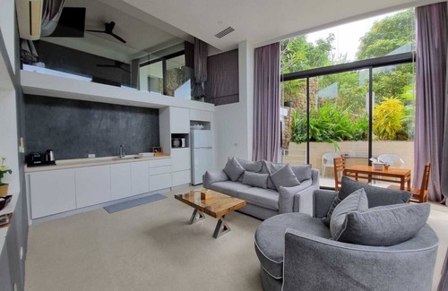 Plai Laem Apartment | Garden Suite with seaview