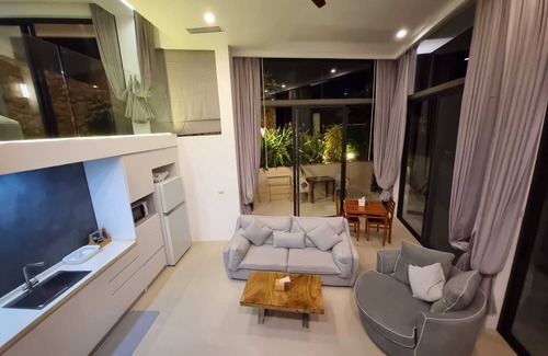 Plai Laem Apartment | Garden Suite with seaview