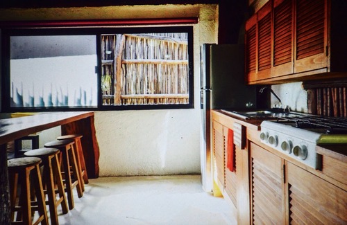 Playa Paraiso Apartment | Garden View Studio on the Beach in Tulum ideal for couples, families or friends.