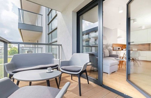 Dziwnow Apartment | Gardenia Seaside 7D | Modern Apartment | Sea View